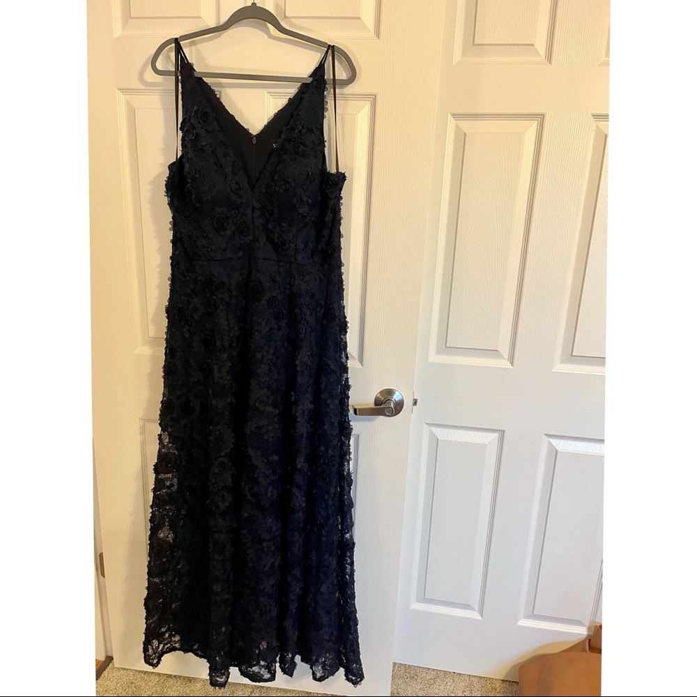 Formal Floor Length Textured Dress